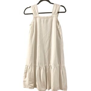 White sundress, perfect condition, XS petite, Loft.